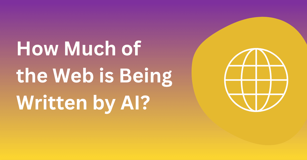 How Much of the Web is Being Written by AI?