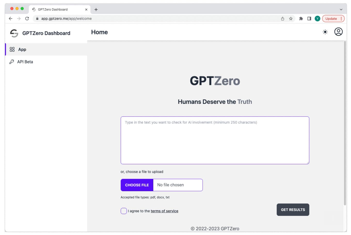 GPTZero Classrooms